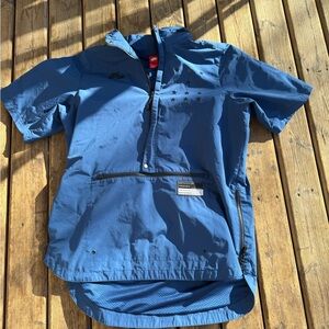 Nike Air Y2k Navy Windbreaker Jacket Size Large